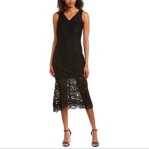 NWT Nanette lepore lace midi dress size 2